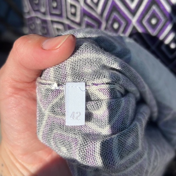 Prada Geometric Cardigan Size 42 - Picture 7 of 9